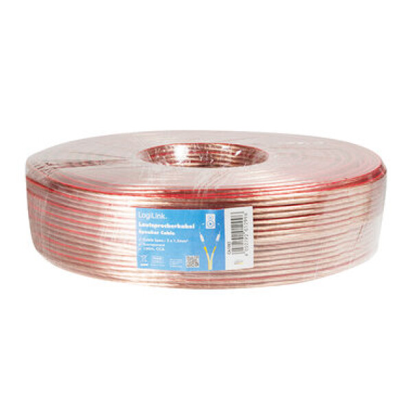 LogiLink CA1082 / Reproduktorový kabel / 2x 1.5mm / 100m (CA1082)