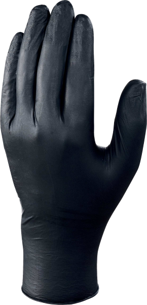 Pracovní jednorázové rukavice Delta Plus V1460 Barva: Černá, Velikost rukavic: 10/11 (XL) V1460B10010