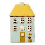 Ib Laursen Kameninový svícen Nyhavn Yellow Roof / sunflower, žlutá barva, keramika