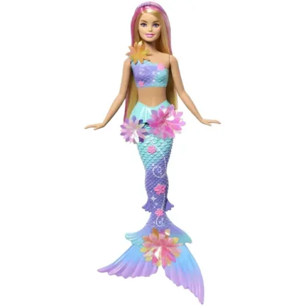 Mattel Barbie kouzelná květinová mořská panna - BLONDÝNKA