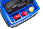Mamido Elektrické autíčko Dodge Ram modré s majáky 4x4 | 12V10Ah