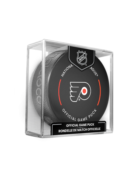 Inglasco / Sherwood Puk Philadelphia Flyers NHL Official Game Puck 2024-2025