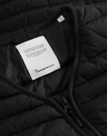 Knowledge Cotton GO ANYWEAR™ quilted padded zip vest 1300 Black Jet L