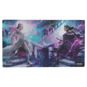 Herní podložka Shiny Playmat Magic: The Gathering Reality Fracture - Liliana, Devoted Healer a Callous Necromancer