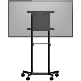 StarTech Mobilní stojan pro TV 37-70" černá / Stojan pro TV / VESA 600x400 / nosnost 70 kg / otočný 90° (MBLTVSTNDEC)