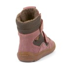 Dívčí zimní barefoot boty TEX WINTER Gray/Pink Froddo G3160247-13 - 24