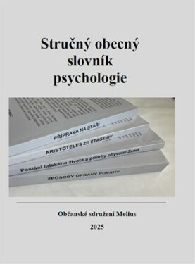 Stručný obecný slovník psychlogie - Jiří Mihola