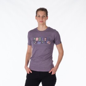Triko MINNIE TR-4918OR purplemelange dámské NORTHFINDER XL purplemelange