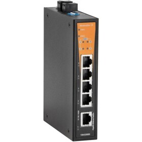 Weidmüller 1504320000 IE-SW-BL05-1GT-4GTPOE průmyslový ethernetový switch 10 / 100 / 1000 MBit/s funkce PoE