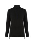 ICEBREAKER Wmns Merino 400 RealFleece Grid LS Half Zip, Black (vzorek) velikost: S