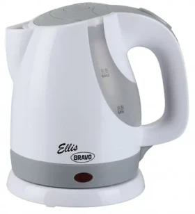 Bravo Ellis B-4364 šedá / Rychlovarná konvice / 0,9 l / 1300 W / Filtrační sítko (100001090418)