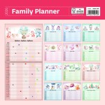 Nástěnný poznámkový kalendář 2026 Helma - Family Planner
