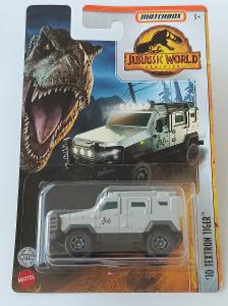 Autíčko Matchbox - Jurassic World - '10 Textron Tiger