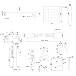 INVENA - Podomítkový set DOKOS BS-19-CK2-A