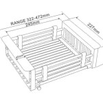 VELAZO - Teleskopický koš na kuchyňský dřez ve zlaté barvě VELAZBASG