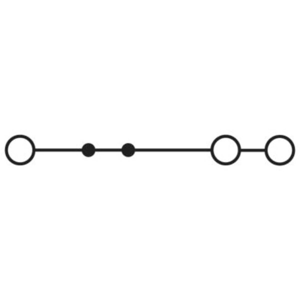 Phoenix Contact 3211254 průchodková svorka 6.2 mm pružinová svorka hnědá 50 ks