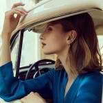 ELENYS Třpytivá elegance – náušnice ze sterlingového stříbra 925