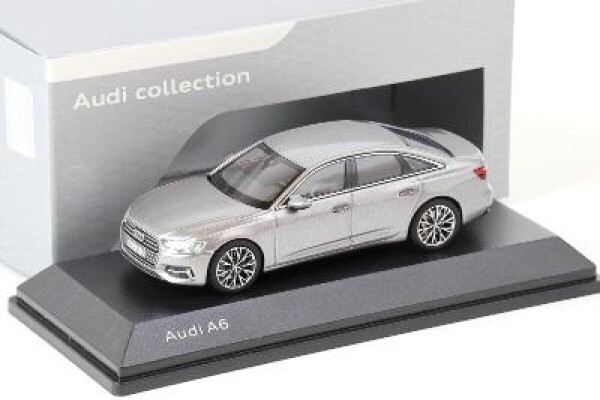 Audi A6 - 1:43 - iScale- 2018 - Stříbrná