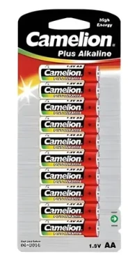 Camelion Plus Alkaline AA (LR06) 10ks / Alkalická baterie / 1,5 V / 2700 mAh (11001006)