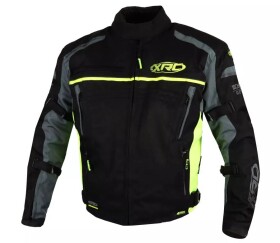 Bunda na moto Xrc Totter 2.0 Wtp sport black/grey/fluo - 3Xl / černá