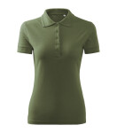 Pique Polo Free polokošile dámská khaki M
