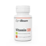Vitamín B12 (kobalamin) - GymBeam (bez příchuti, 90 tab.) (29691-1-90-tab)