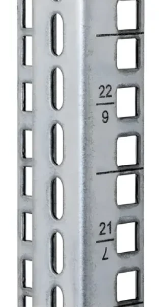 XtendLan TELCO 42U stříbrná / Vertikální montážní lišta / pro rozvaděče šířky 480 mm (VLISTAF42B)