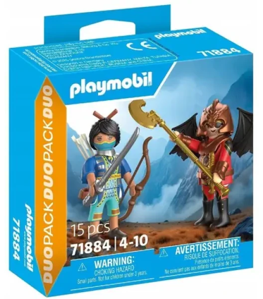 Playmobil® Duo-Pack 71884 Rytíř z Novelmore vs. Burnhamský nájezdník
