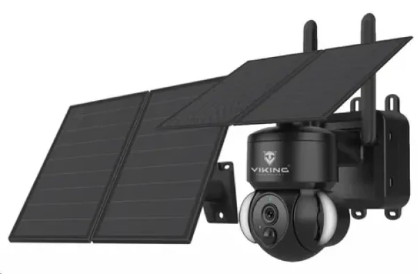 Viking HDs02 4G venkovní solární IP kamera černá / 2MP / 1920x1080 / slot na microSD kartu / IP66 (VHDS02B)