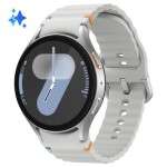 SAMSUNG Galaxy Watch 7 (44 mm) LTE stříbrná / Chytré hodinky / AMOLED / Wi-Fi + LTE / Bluetooth / GPS / Wear OS (SM-L315FZSAEUE)