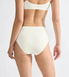 Dámské kalhotky GO Daily Cotton Midi 3P - WHITE - bílé 00GZ - SLOGGI WHITE L