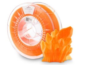 Filament Spectrum PLA Crystal 1,75 mm NEON ORANGE 1 kg