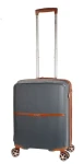 Cestovní kufr Dielle S PP STRIPE 190-55-23 antracitová 38 L