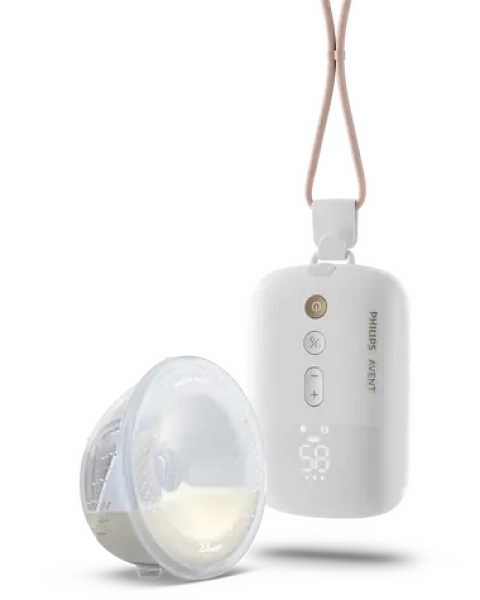 Philips AVENT Premium Plus SCF531/11 bílá / Odsávačka mateřského mléka / Hands-Free / USB-C dobíjení (SCF531/11)