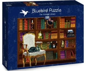 BLUEBIRD Puzzle Vintage knihovna