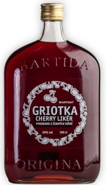 Bartida Griotka Cherry Likér 20% 1 l (holá lahev)