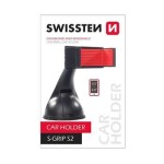 SWISSTEN S-GRIP S2 černá / Držák do auta pro 3.5 - 6.0 / Rozpětí: 44 - 90 mm (65010000)