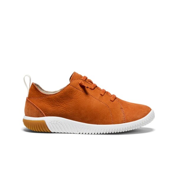 Dětské tenisky barefoot kompromis KEEN KNX LACE YOUTH gold flame/star white - 36