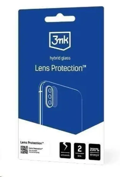 3mk Lens Protection / Ochranné sklo na fotoaparát / Motorola Moto G35 5G / 4 ks (5903108608817)