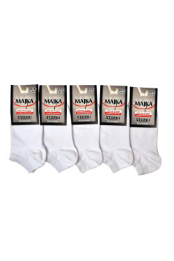 Hladké dámské ponožky komplet 5 model 16103086 černá 3840 - MAJKA