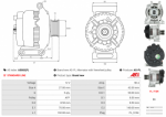 Alternátor A3082(P)