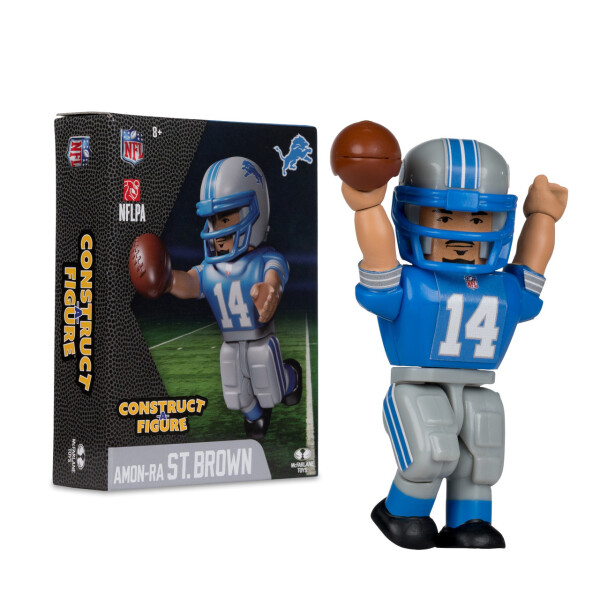 McFarlane Figurka Amon-Ra St. Brown Detroit Lions NFL Construct-A-Figure