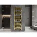 MEXEN - Helios otopný žebřík/radiátor 1800 x 600 mm, 786 W, zlatá W103-1800-600-00-50