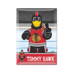 Wincraft Magnet Chicago Blackhawks NHL Metal Magnet MASCOT