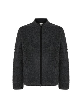 ICEBREAKER Mens Merino 960 RealF High Pile LS Zip, Jet Heather/Black (vzorek) velikost: M
