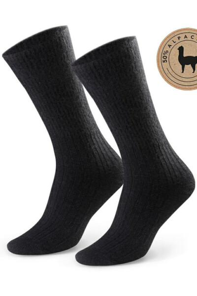 Dámské ponožky ALPACA 50% 044 černá 38-40