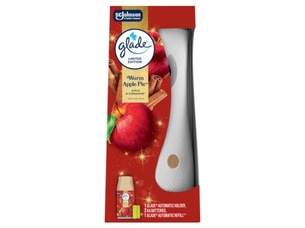 Glade® Automatic Spray Automatický osvěžovač vzduchu Warm Apple Pie™ 1+269 ml