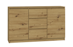 FRONTI Komoda 2D3S Dub artisan