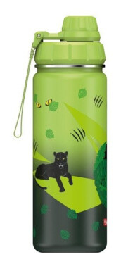 Izolovaná láhev na pití z nerezové oceli 0,5 l Black Cat