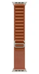 Apple Watch Alpine Loop terakotová vel. L / Řemínek / 44/45/46/49 mm / Přírodní titan (MFTD4ZM/A)